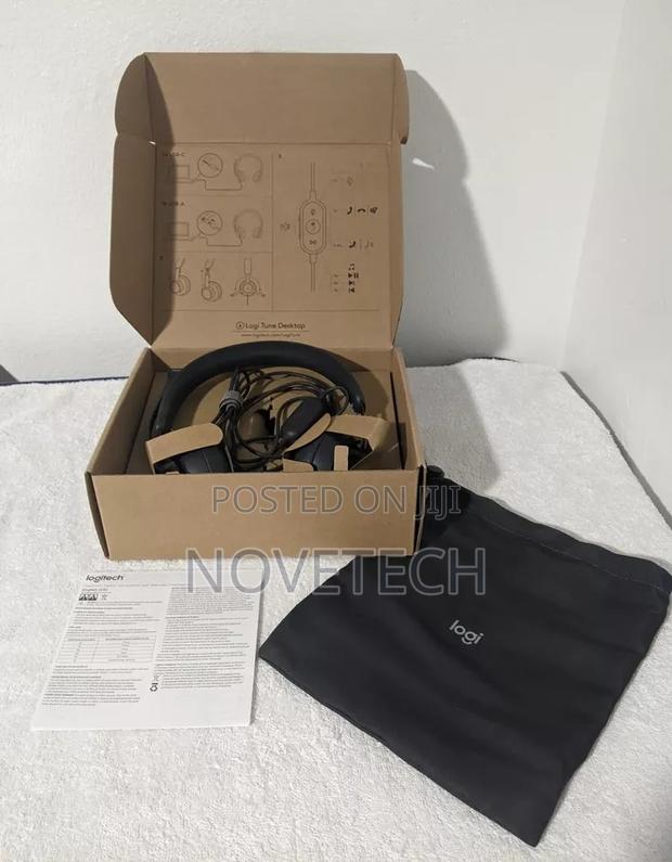 Logitech Zone Wired on-Ear Headset Black - thumbnail 2