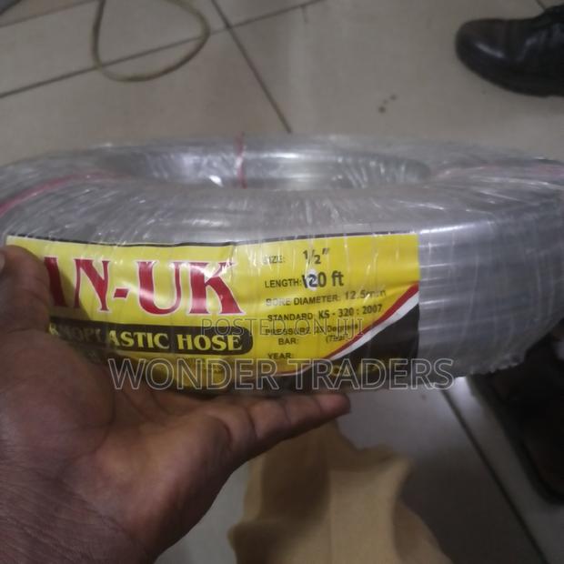 Hose Pipe, Clear TAN-UK 1/2*120