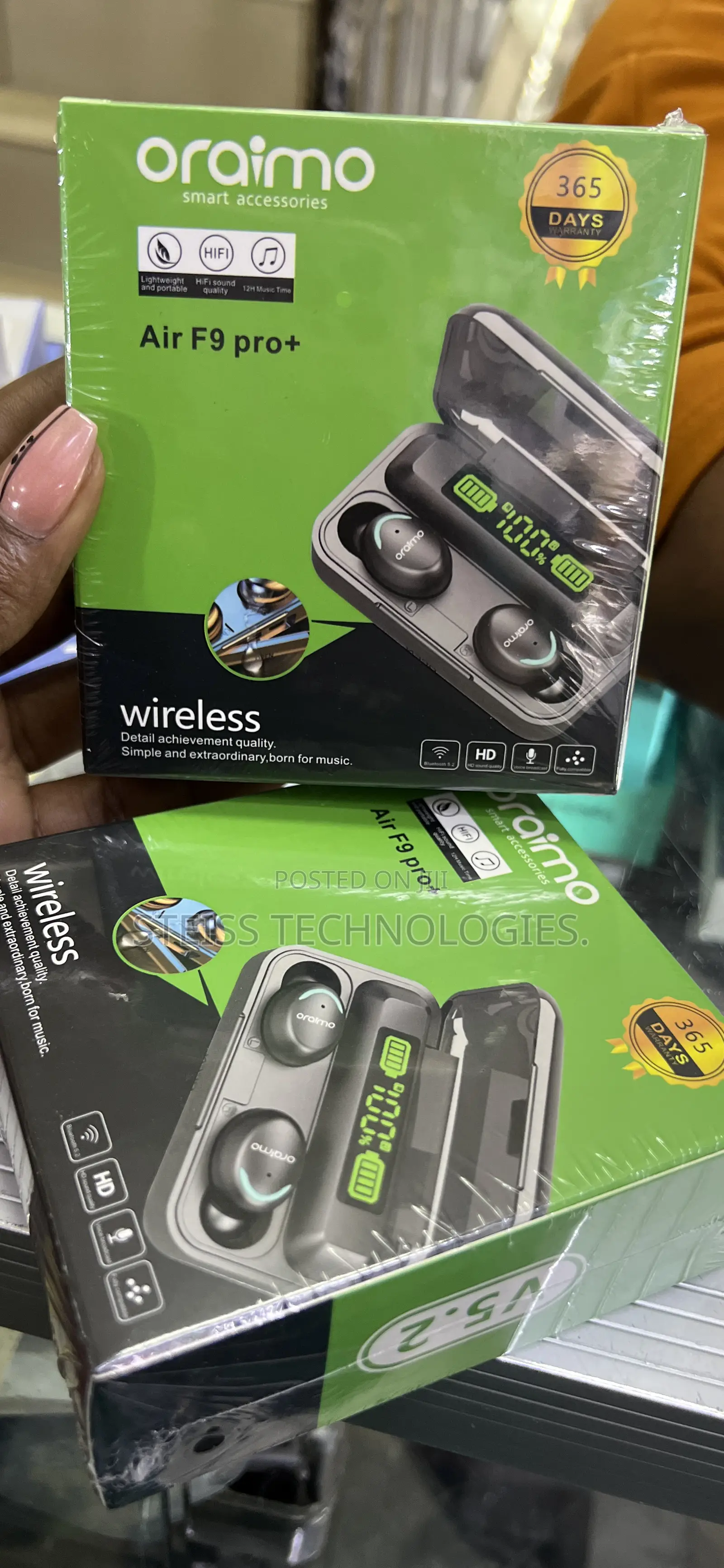 Oraimo Air F9pro+ Wireless Buds