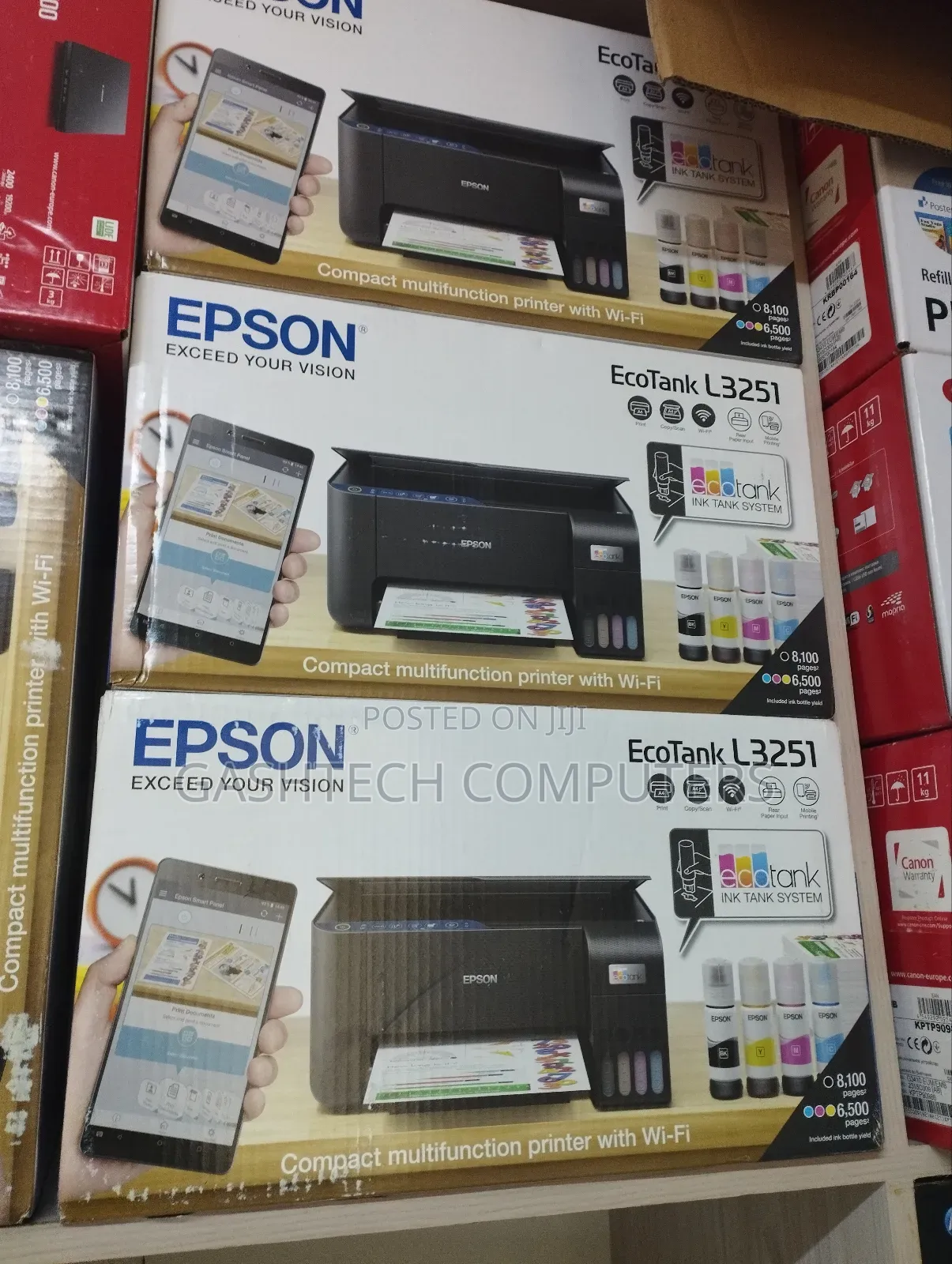 Epson L3251 3 In 1 Color Printer