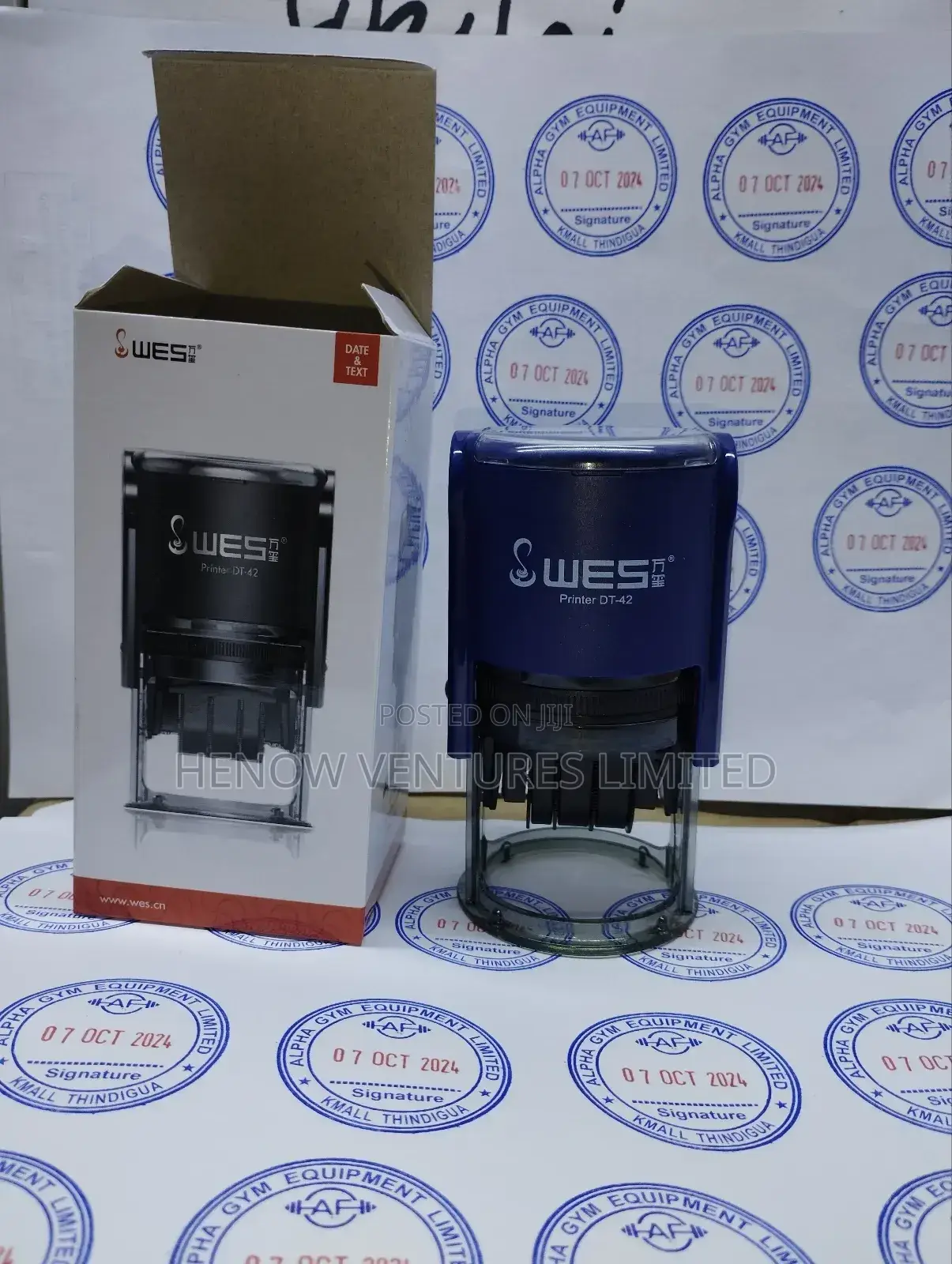Company Rubber Stamp
