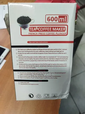 600ml Press Press Coffee Plunger