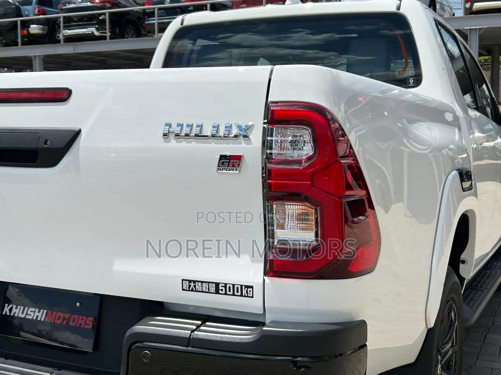 New Toyota Hilux 2024 White