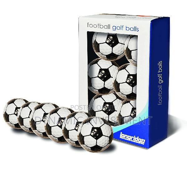 Football Golf Balls – Pack of 6