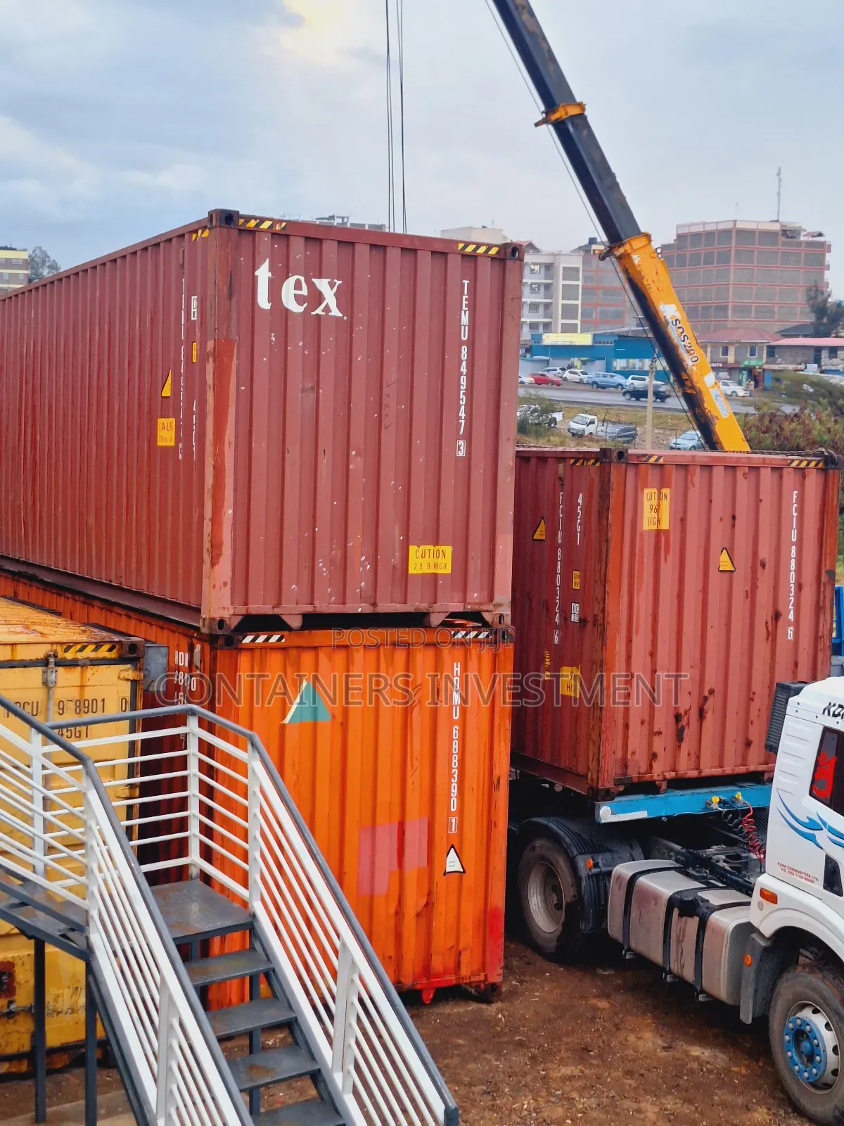 20ft 40ft Shipping Container for Sale- Durable Weatherproof.
