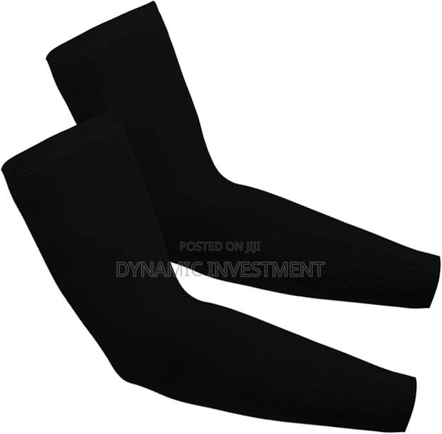 Golf Arm Sleeves – Black - thumbnail 3