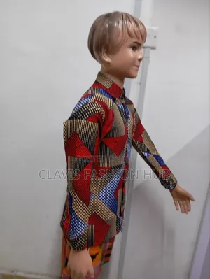 Kitenge Shirt for Boys- African Wear