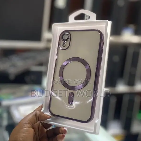 iPhone Xr Magnetic Clear Transparent Back Cover