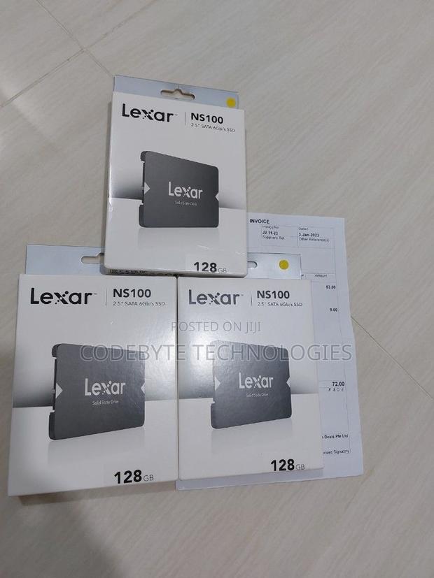 Lexar NS100 2.5” Sata Drive SSD 128GB \\2.5” Sata SSD 128GB