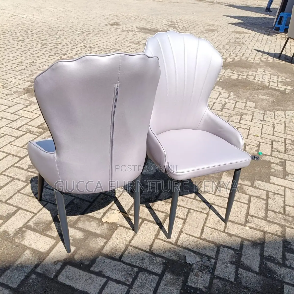 Office Chairs: Modern Marble Leather Dining Chair