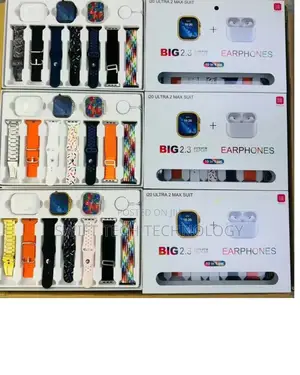 Smart Watch Utra 3 With 7 Strap and 2 Watches