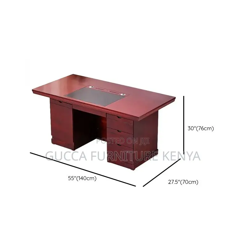 Office Desk: 1400mm Imported Senate Executive Office Desk