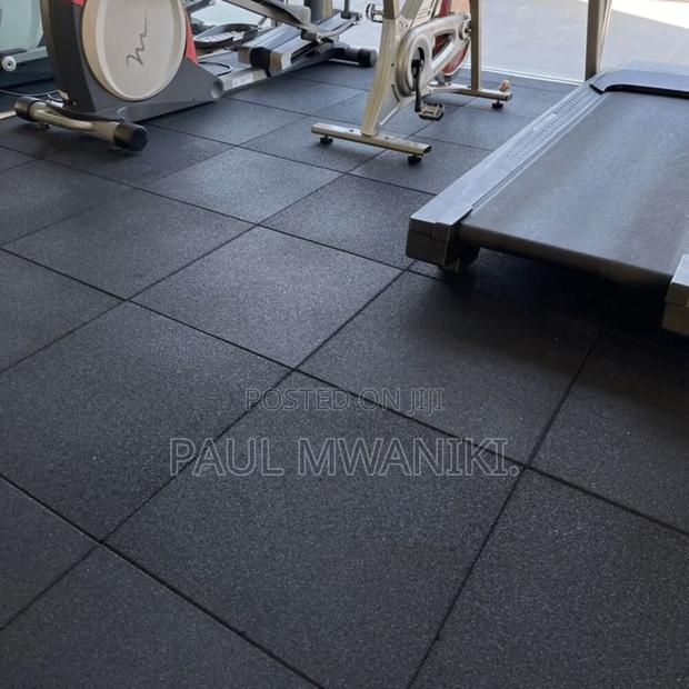 Premium Rubber Gym Tiles,20mm 15mm - thumbnail 2