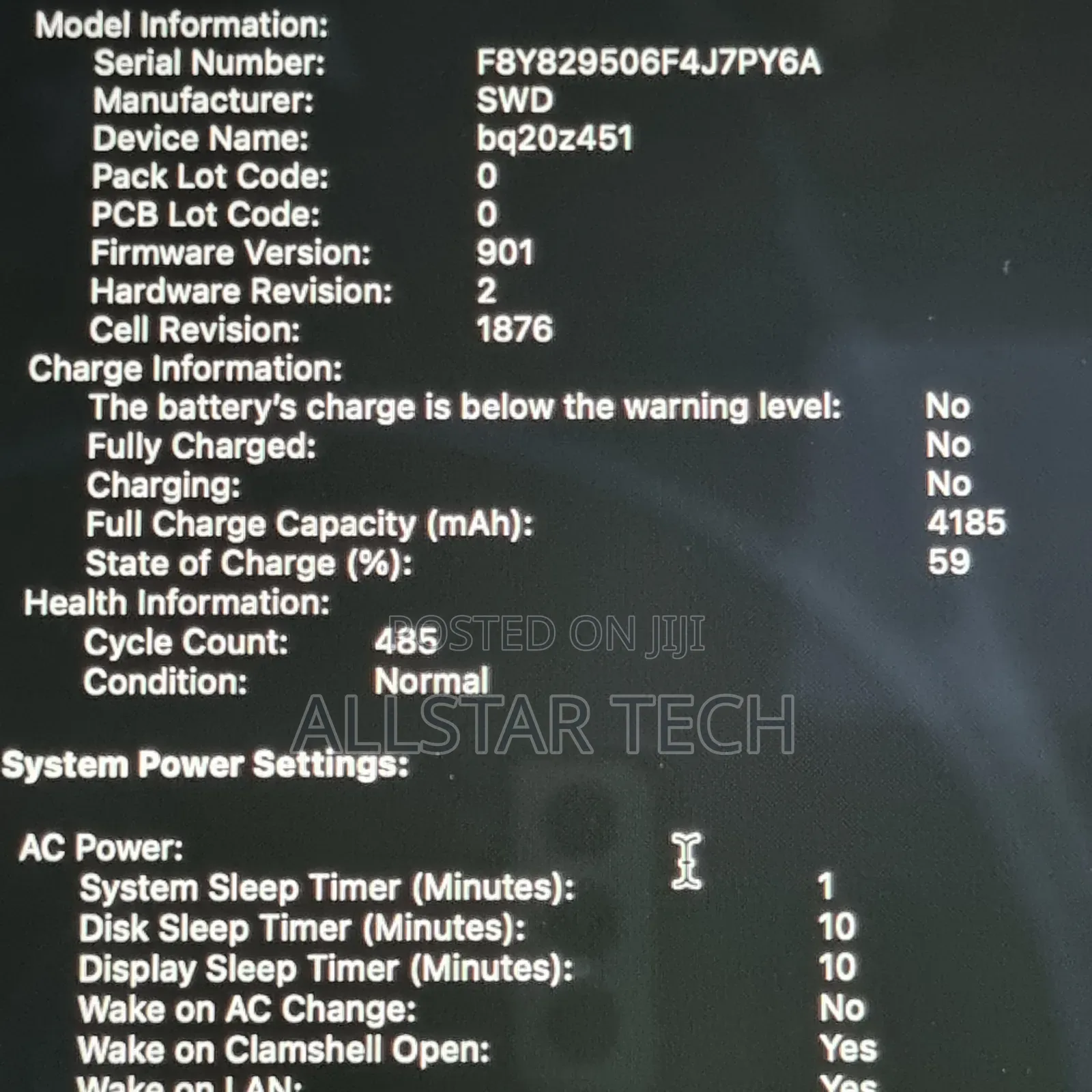 Laptop Apple MacBook Pro 2018 16GB Intel Core I5 SSD 512GB