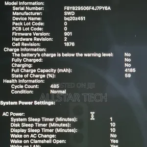Laptop Apple MacBook Pro 2018 16GB Intel Core I5 SSD 512GB