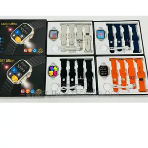 Smart Watch LG 81 Ultra Watch With 4 Strap