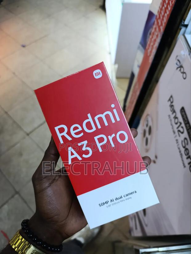 New Xiaomi Redmi A3 128 GB Black - main view