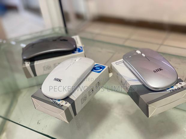 HSK Wireless Mouse Available in Black, White and Silver