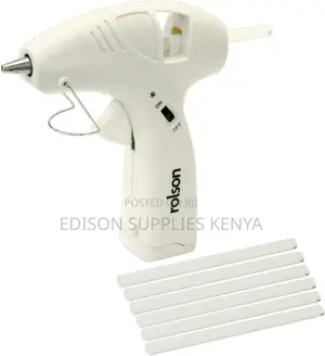 Rolson Cordless Hot Glue Gun Battery Powered Hot Melt Glue
