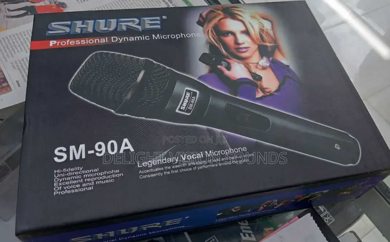 Shure Sm-90a Vocal Microphone