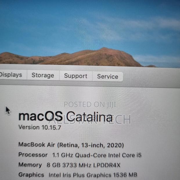 Laptop Apple MacBook Air 2020 8GB Intel Core I5 SSD 256GB - thumbnail 3