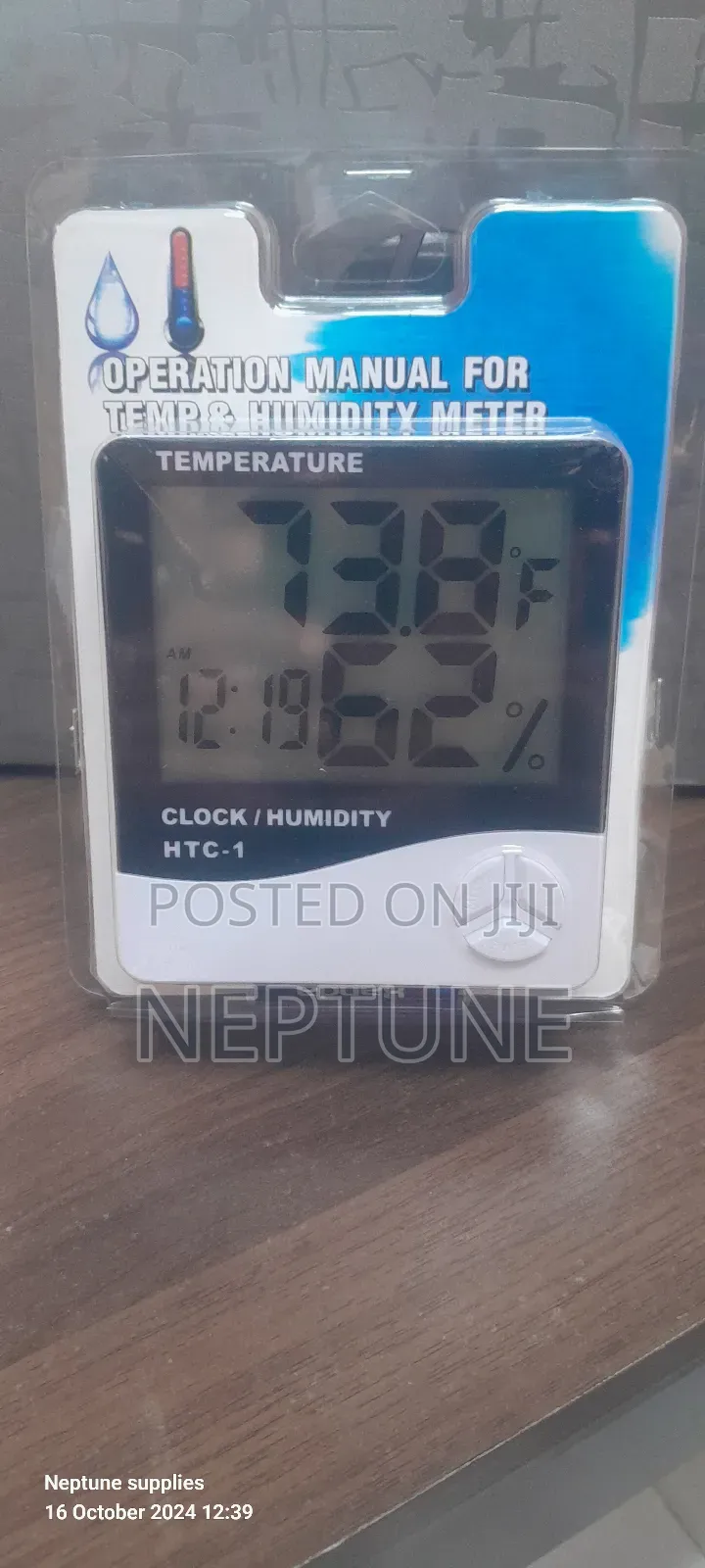 Hygrometer- HTC 1