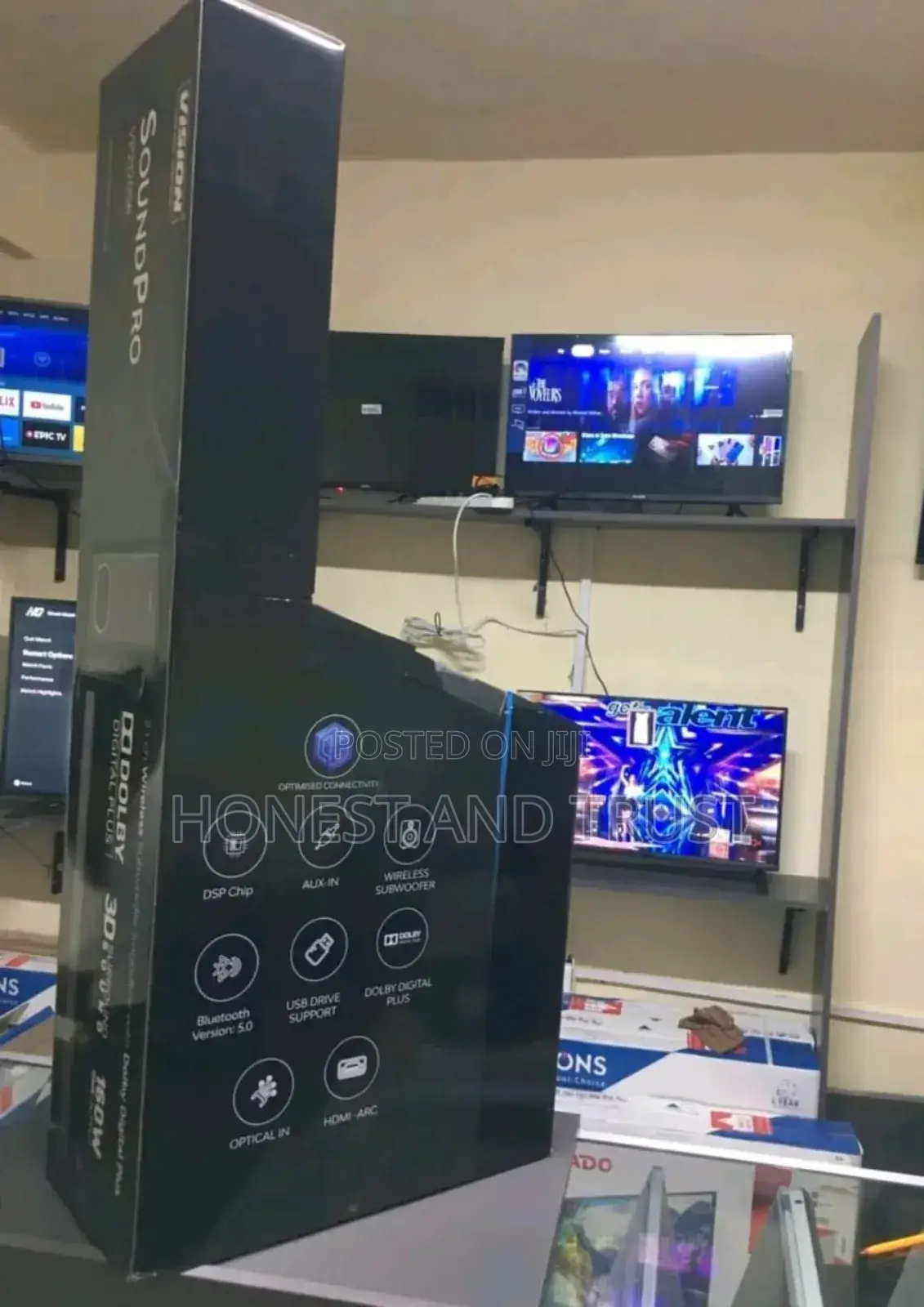Brand New Vision Deep Base Sound Bar