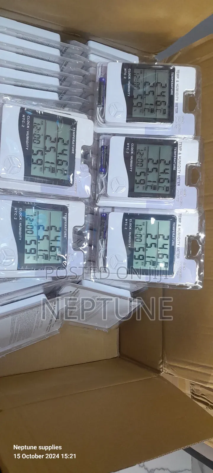 Humidity Temperature Clock Htc 2