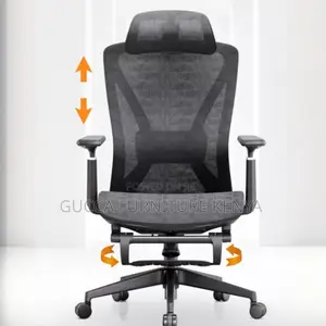 Office Chair: Orthopedic High-Back Lama Office Seat