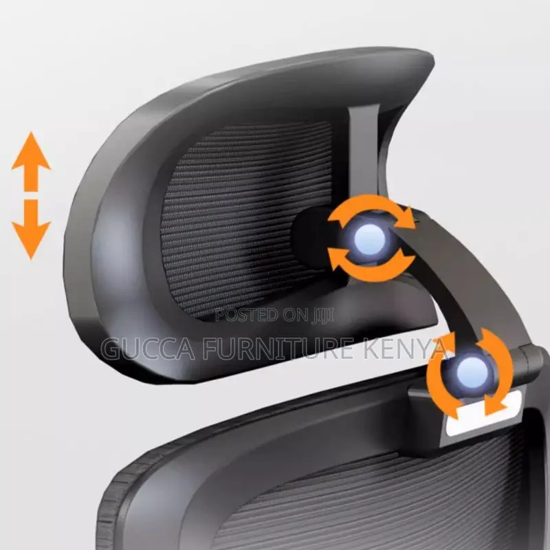 Office Chair: Orthopedic High-Back Lama Office Seat