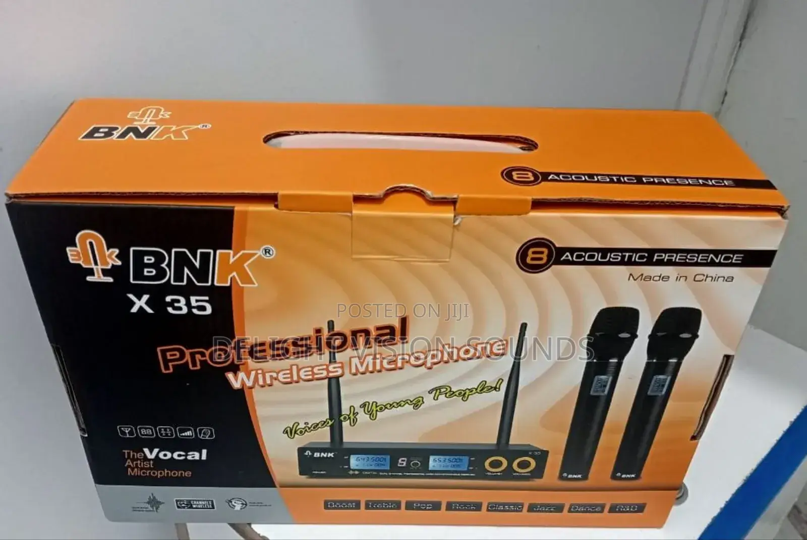 BNK X35 Vocal Professional Wireless Microphone