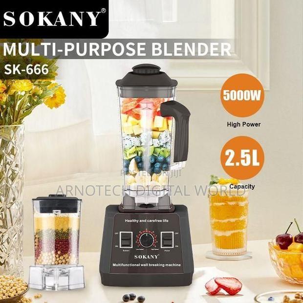 Sokany Heavy Duty Commercial Professional Blender