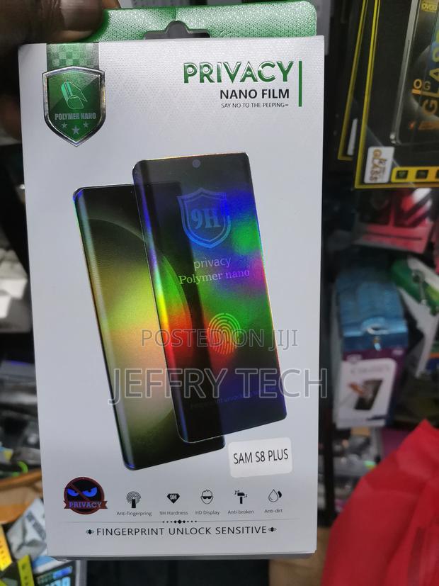 Privacy Screen Protector Samsung S8 Plus - main view