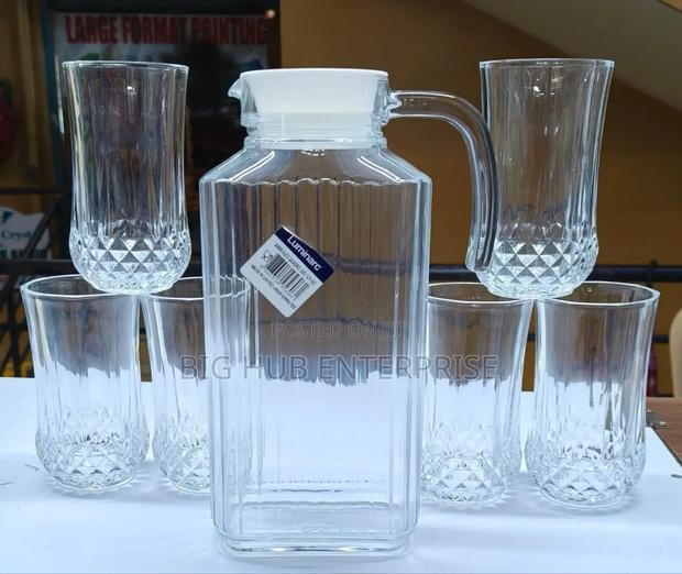 *Classic Water Jug Set(6glasses+Luminarc Jug)* - main view
