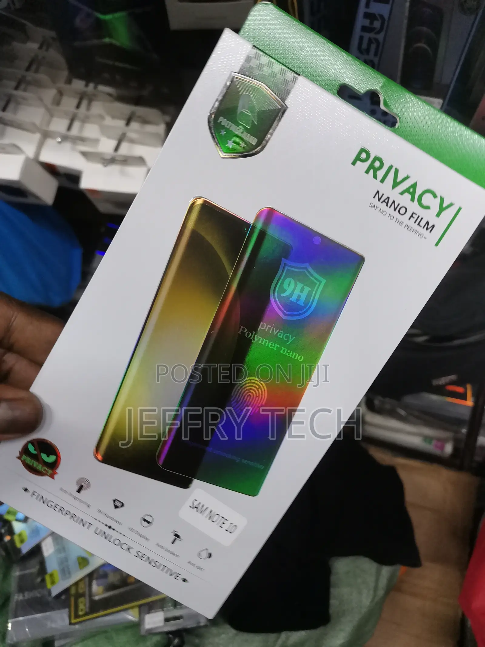 For Samsung Galaxy Note 10 Privacy Screen Protector Ant
