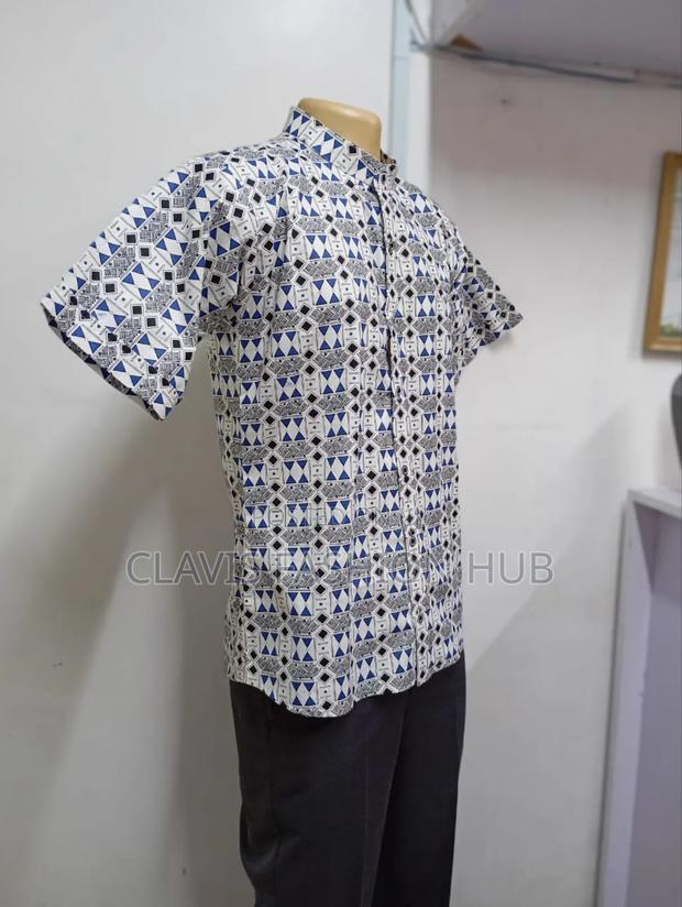 Authentic Kenyan Kitenge Shirt - thumbnail 2
