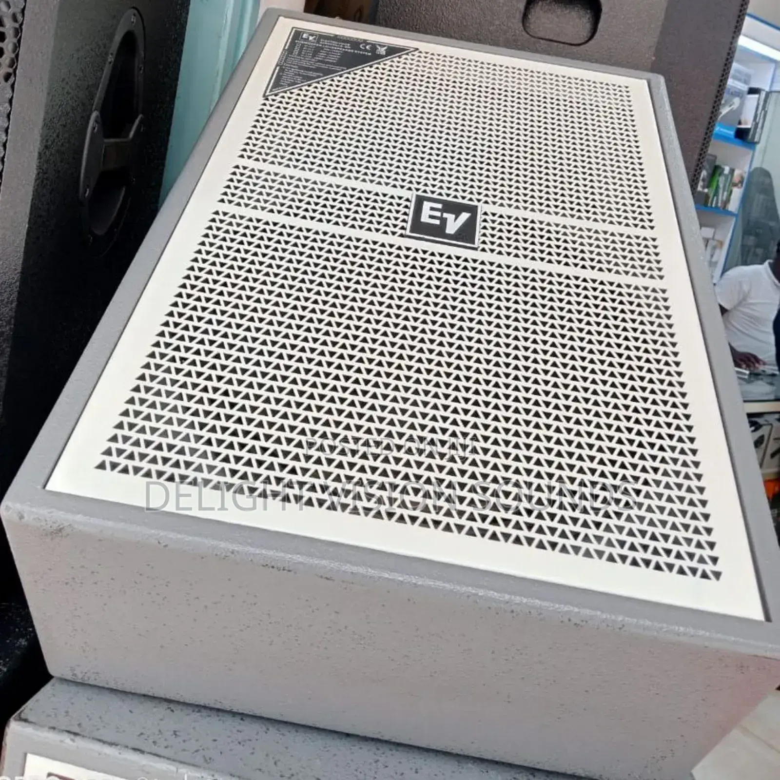 Ev Monitor Speaker 15 " (White)