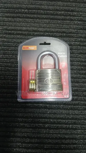 Kinbar Alarm Padlock 110db Modern Siren Lock 3 Keys Padlock