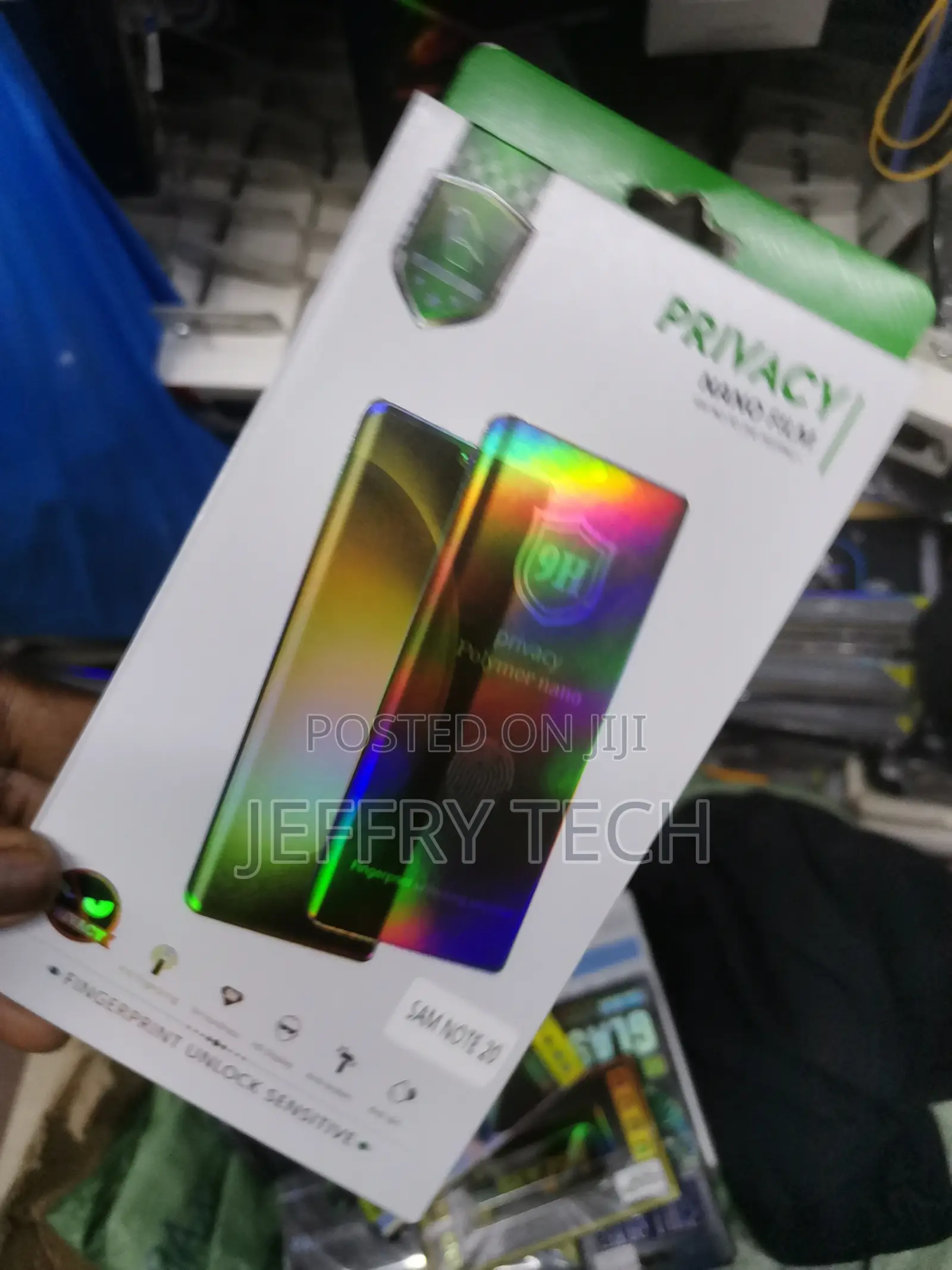 Privacy Screen Protector for Samsung GALAXY S20 PLUS Anti Sp