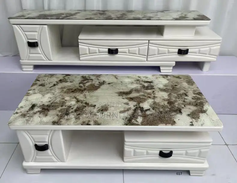 TV Stand: Modern Royal Marble Tv Stand