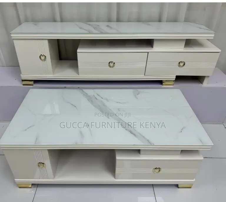 TV Stand: Modern Royal Marble Tv Stand