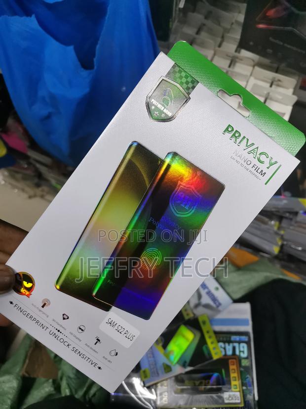 Galaxy S22 Plus Privacy Screen Protector and Camera Lens Pro - main view