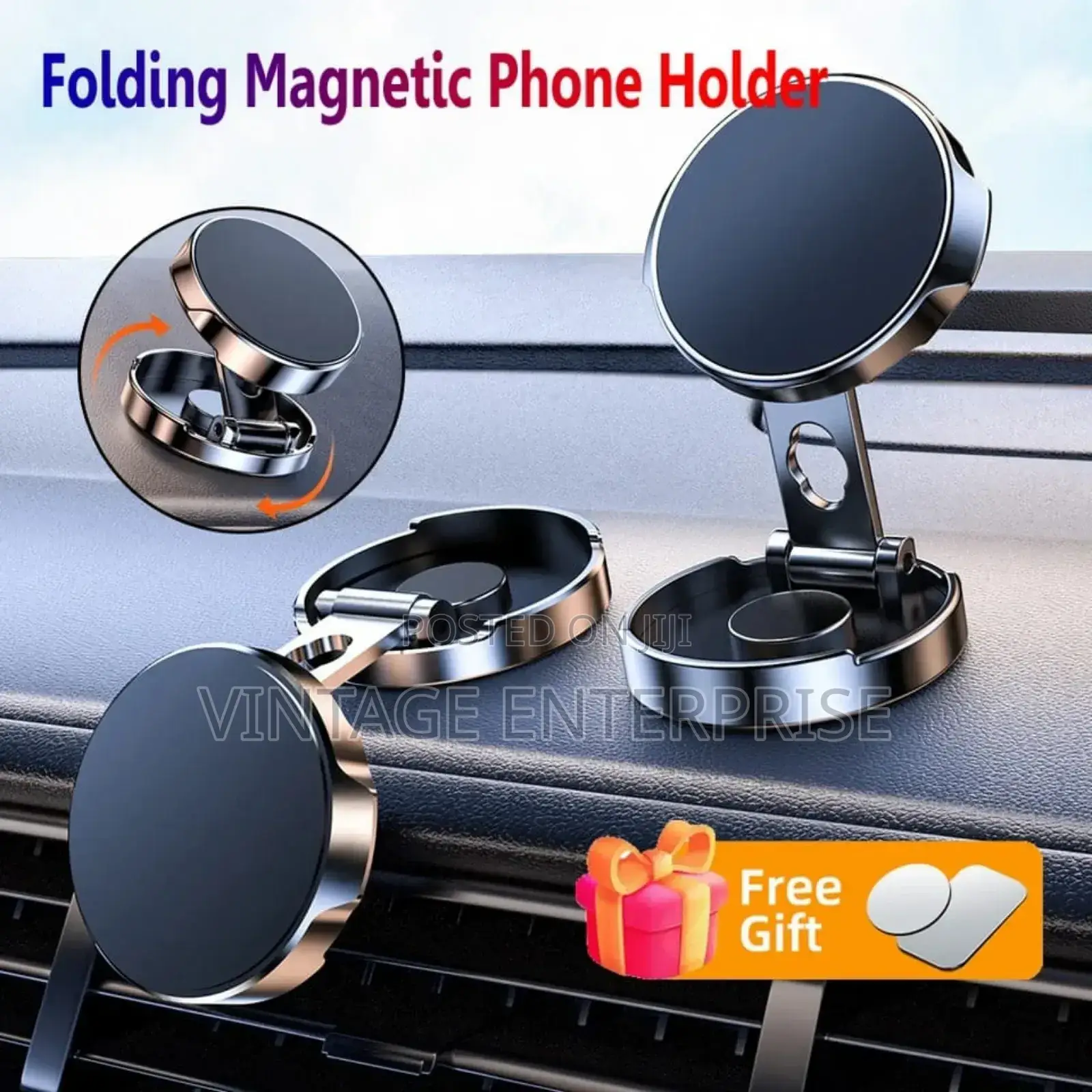 FOLDABLE Magnetic Car Holder