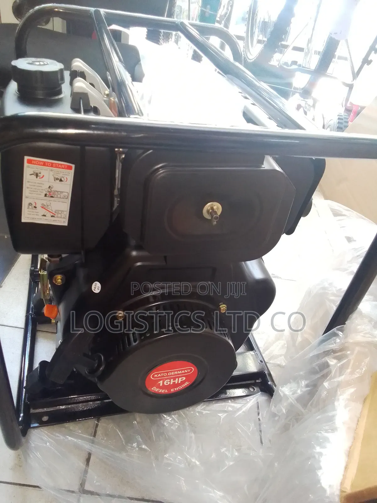Kato Germany Diesel Water Pump 3 Inch 100 M Lift