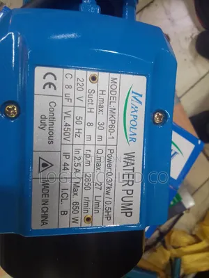 Water Pump Maxpolar 0.5 Hp