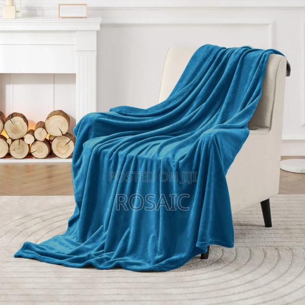 Loyal Blue Fleece Blanket - main view