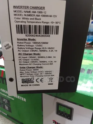 Amizar 1000va 12 v Solar Inverter