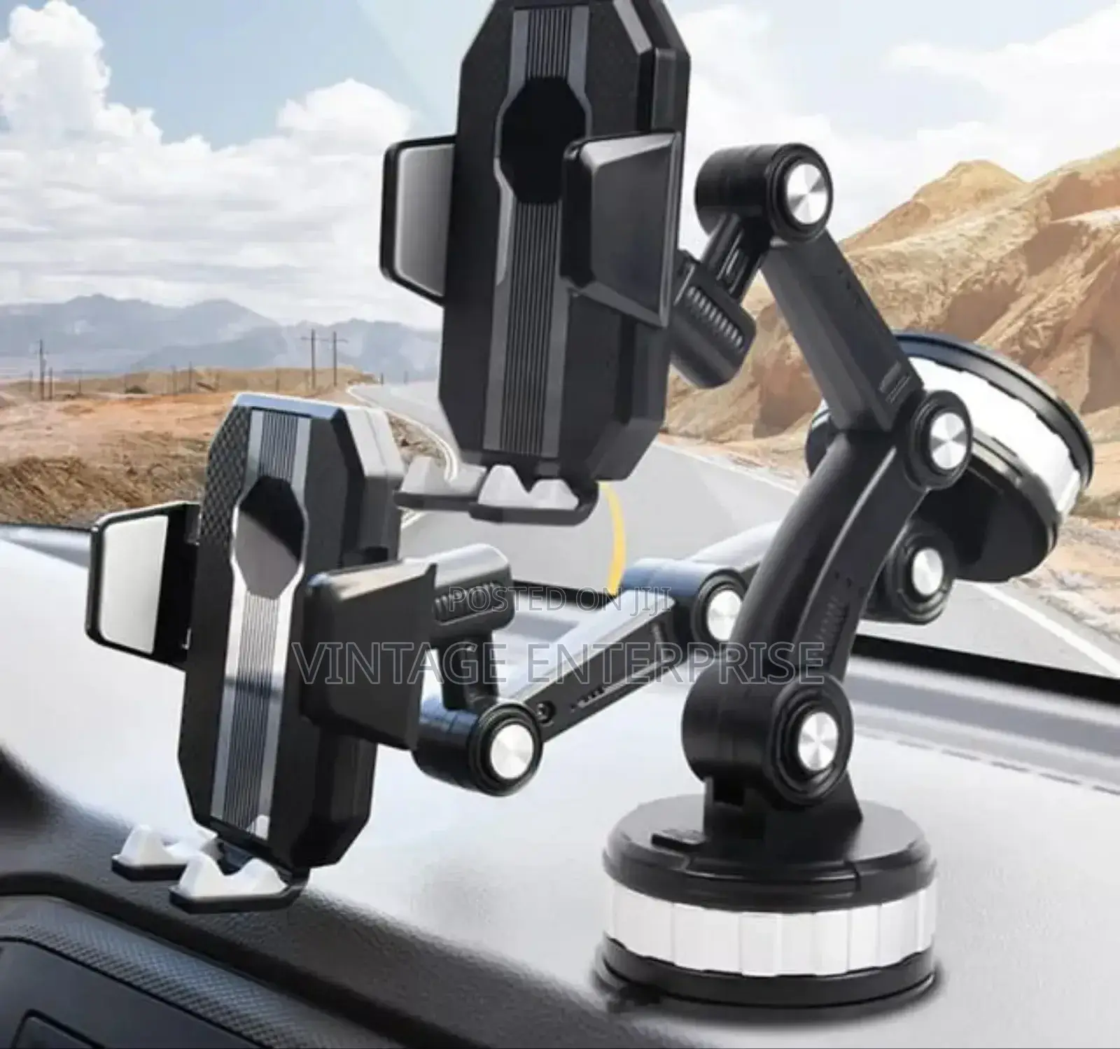 360degree Cellphone Car Phone Holder Shockproof Mobile Stand
