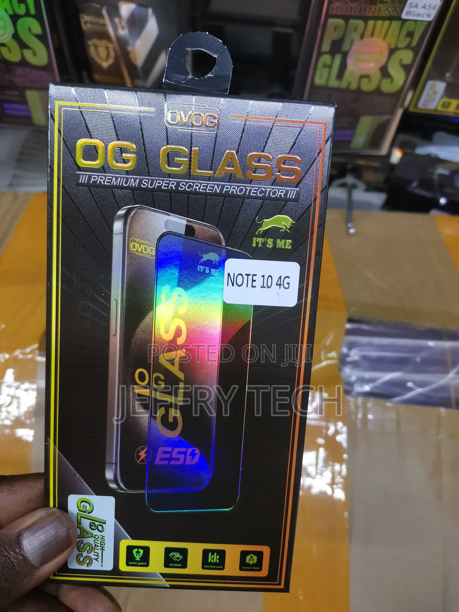 Screen Protector for Note 104G (6.67 Inches) With 2pcs Temp