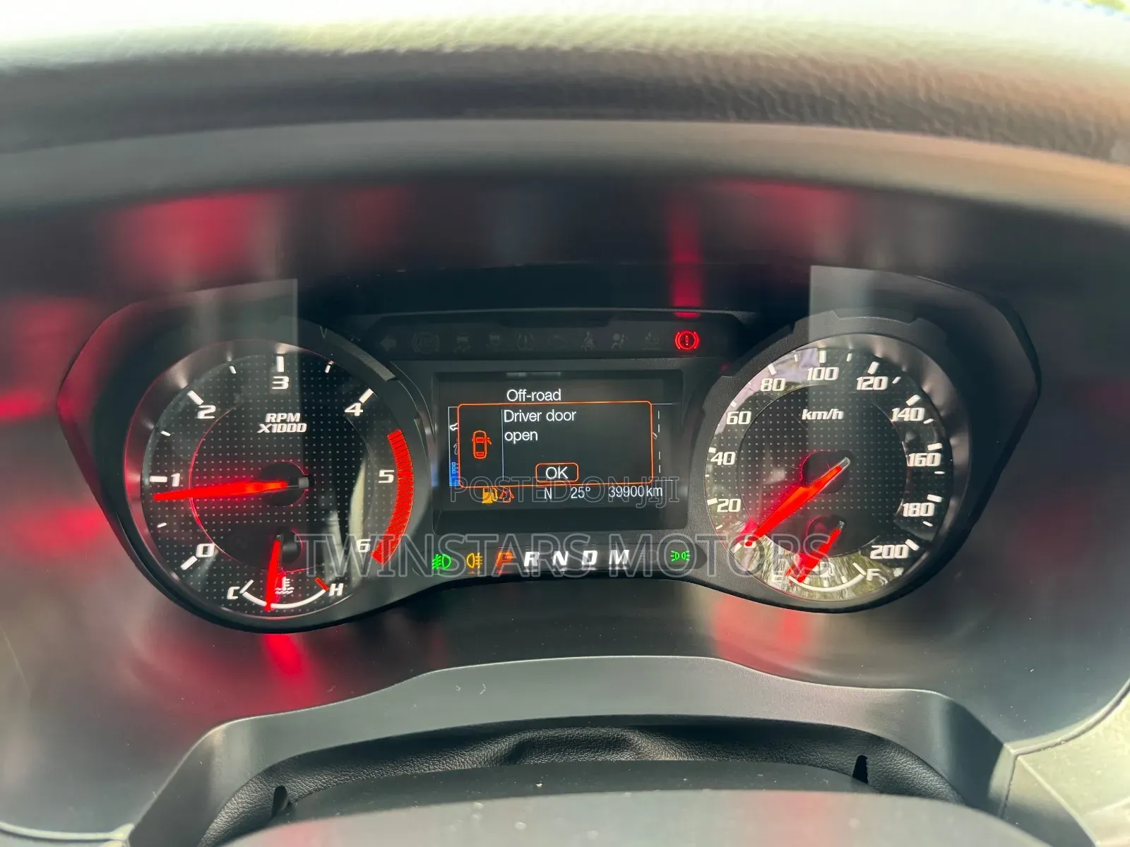 Ford Ranger 2020 Black